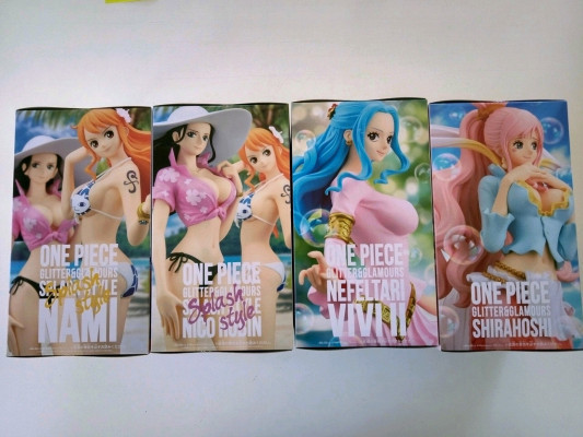 ワンピース バンダイ ナミ ロビン しらほし ビビ ONEPIECE BANDAI