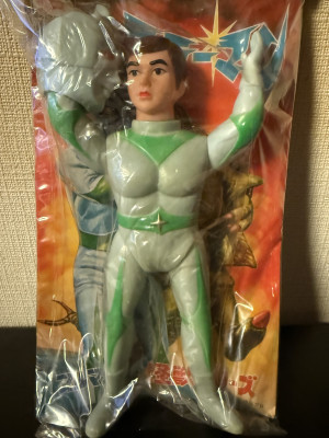 当時物　ブルマァク　ミラーマン　面取れ　ソフビ　円谷プロ