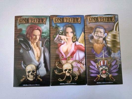 ワンピース バンダイ クロコダイル シャンクス ボア･ハンコック ONEPIECE BANDAI