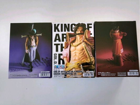 ワンピース バンダイ ミホーク ロジャー ルフィー ONEPIECE BANDAI