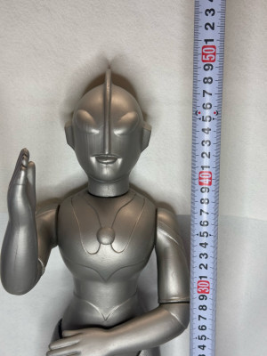 【希少品】マルサン ウルトラマン ポリ ソフビ ジャイアントサイズ 当時物 約49〜50cm