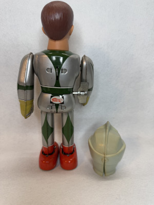 ブルマァク　ミラーマン　面取れ　ブリキ　ゼンマイ