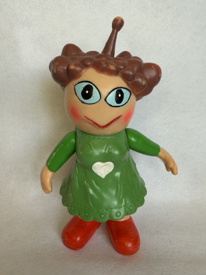 チビラくん　とても古い物です。ソフビ　人形 開封品☆わんぱく怪獣 チビラくん ソフビ人形 21．8cm 袋