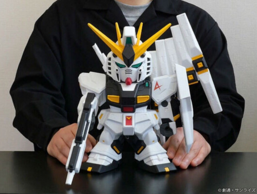 ★未開封新品★ BANDAI  SD RX-93 νガンダム(ニューガンダム) プレバン限定特典付★ ジャンボソフビフィギュア  バンダイ  GUNDAM