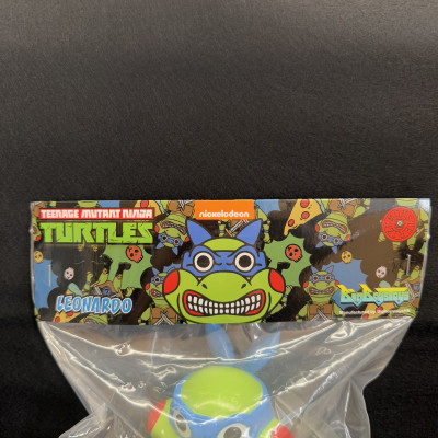アーティストトイ ミュータント・ニンジャ・タートルズ　レオナルド　ソフビ　izumonster  イズモンスター　bigboystoys  code coner 未開封