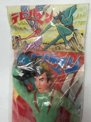 【希少品】無限版ソフビ デビルマン パチ 面取れ