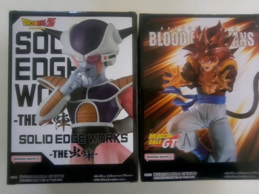 F015 ドラゴンボール 超サイヤ人4 ゴジータ フリーザ2 DRAGON BALL BANDAI