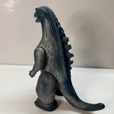 当時物　超珍品　マルサン　ゴジラ２期ソフビ　両足刻印無し　スタンダードサイズ　エラー品