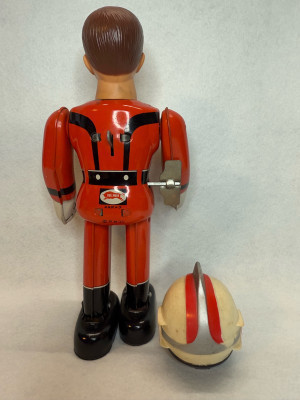 ブルマァク MAT隊員 面取れ 帰って来たウルトラマン ブリキ ゼンマイ