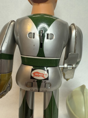 ブルマァク　ミラーマン　面取れ　ブリキ　ゼンマイ