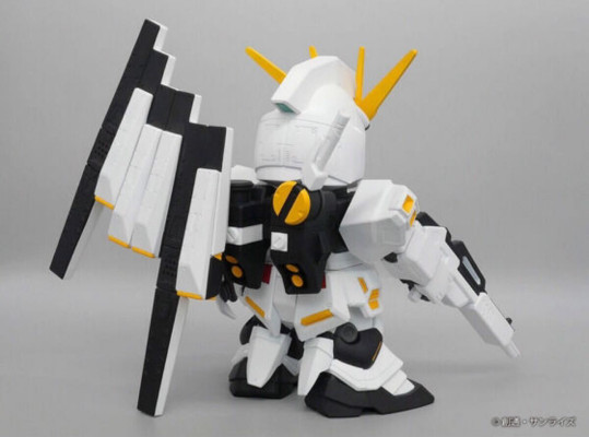 ★未開封新品★ BANDAI  SD RX-93 νガンダム(ニューガンダム) プレバン限定特典付★ ジャンボソフビフィギュア  バンダイ  GUNDAM