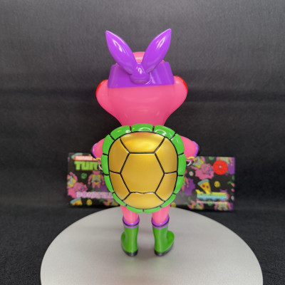 【蓄光】アーティストトイ ミュータント・ニンジャ・タートルズ　ドナテロ　蓄光　ソフビ　izumonster イズモンスター　bigboystoys code coner