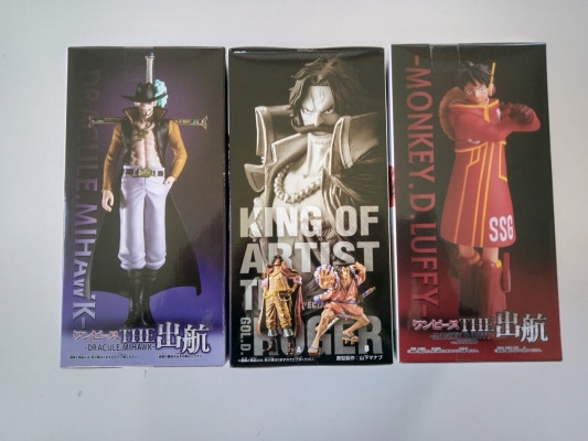 ワンピース バンダイ ミホーク ロジャー ルフィー ONEPIECE BANDAI