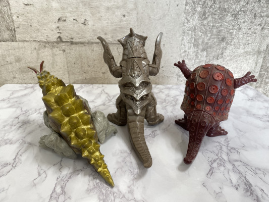 バンダイ　怪獣シリーズ　ガクマ　タッコング　リガトロン　パンドン　サタンビートル　ペンゼン星人　レッドキング　7体セット　ソフビ