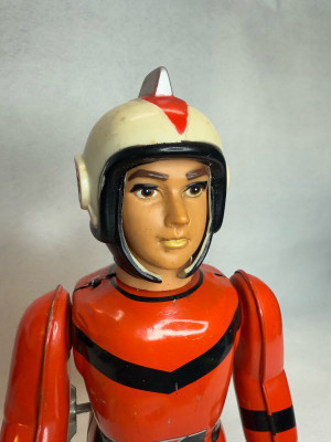 ブルマァク MAT隊員 面取れ 帰って来たウルトラマン ブリキ ゼンマイ