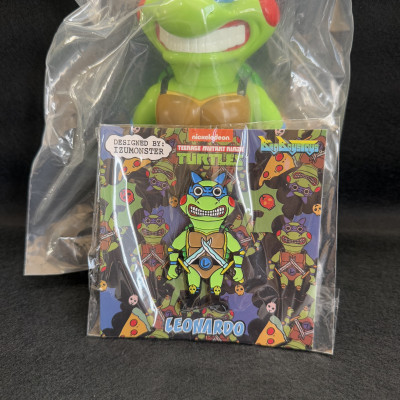 アーティストトイ ミュータント・ニンジャ・タートルズ　レオナルド　ソフビ　izumonster  イズモンスター　bigboystoys  code coner 未開封