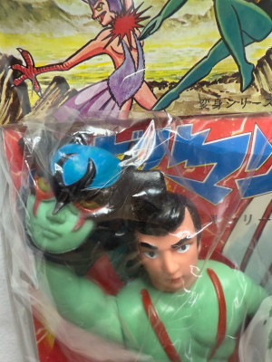 【希少品】無限版ソフビ デビルマン パチ 面取れ