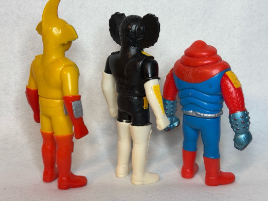 【美品】タカトク アクマイザー3 ザビタン イービル ガブラ 3体セット ソフビ