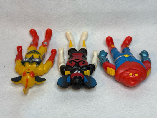 【美品】タカトク アクマイザー3 ザビタン イービル ガブラ 3体セット ソフビ