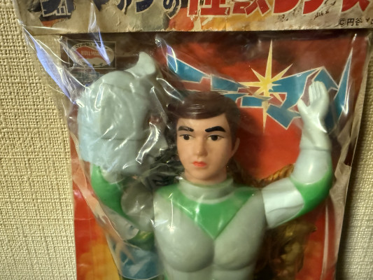 当時物　ブルマァク　ミラーマン　面取れ　ソフビ　円谷プロ