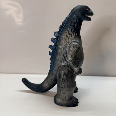 当時物　超珍品　マルサン　ゴジラ２期ソフビ　両足刻印無し　スタンダードサイズ　エラー品