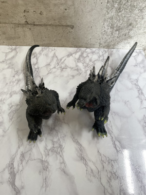 ゴジラ　2体セット　2003 ソフビ