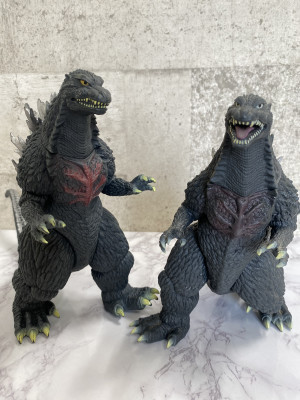 ゴジラ　2体セット　2003 ソフビ