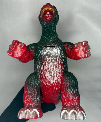 ポピー ゴジラ 貯金箱Ver. キングザウルス ゴジラザウルス 当時物
