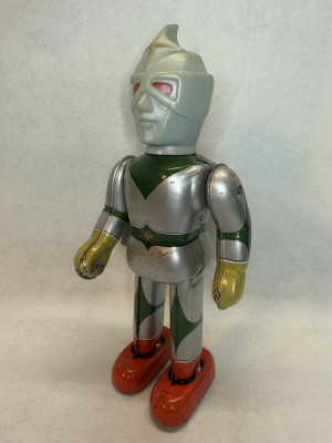 ブルマァク　ミラーマン　面取れ　ブリキ　ゼンマイ