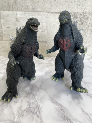 ゴジラ　2体セット　2003 ソフビ