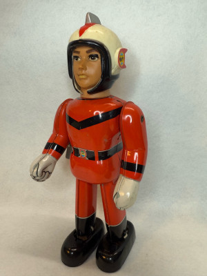 ブルマァク MAT隊員 面取れ 帰って来たウルトラマン ブリキ ゼンマイ