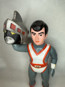 ビンテージソフビ⭐️ミラーマン面取れソフビ昭和レトロブルマァク